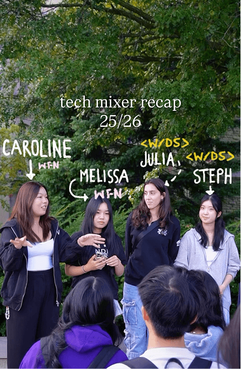 WDS members at a tech mixer